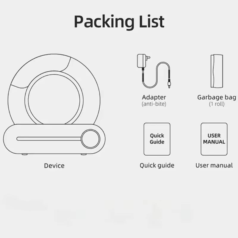 EU Stock Fully Automatic Smart Cat Litter Box Self-Cleaning Large Capacity Cat Toilet APP Smart Control,Pet Supplies